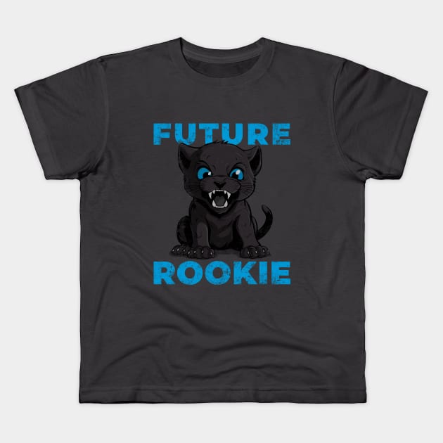 Future Rookie Kids T-Shirt by Digital Borsch